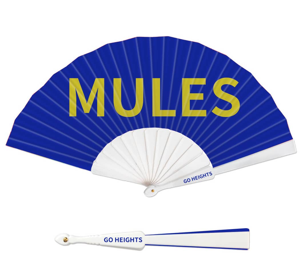 Mules Hand Fan